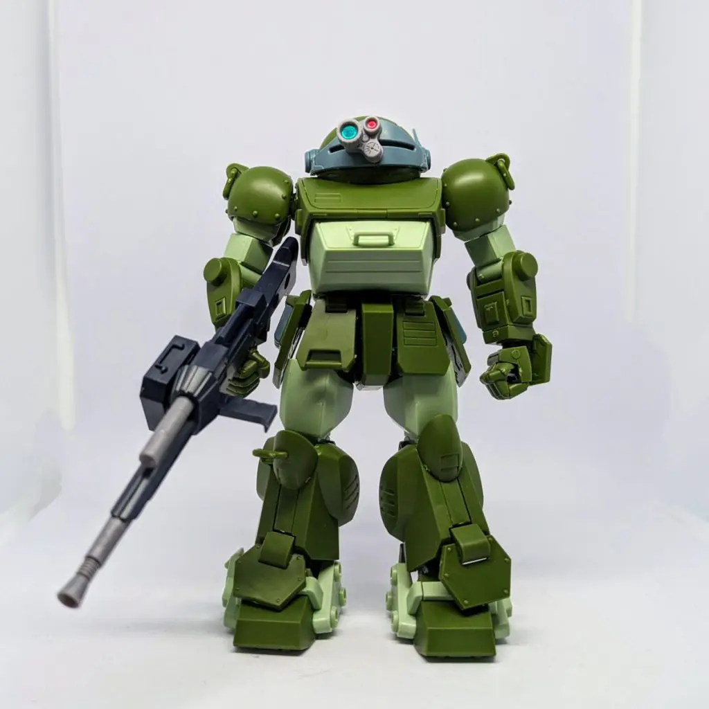 HG スコープドッグ レビュー。かんたん塗装フィニッシュで金属感